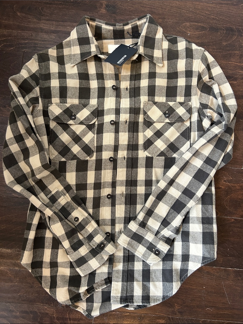 Buck Mason Mesquite Plaid Craftsman Flannel Workshirt NWT